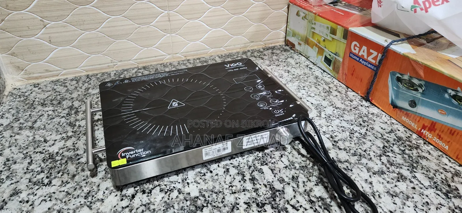 Vigo 40A4 Eco Induction Cooker (New Condition)