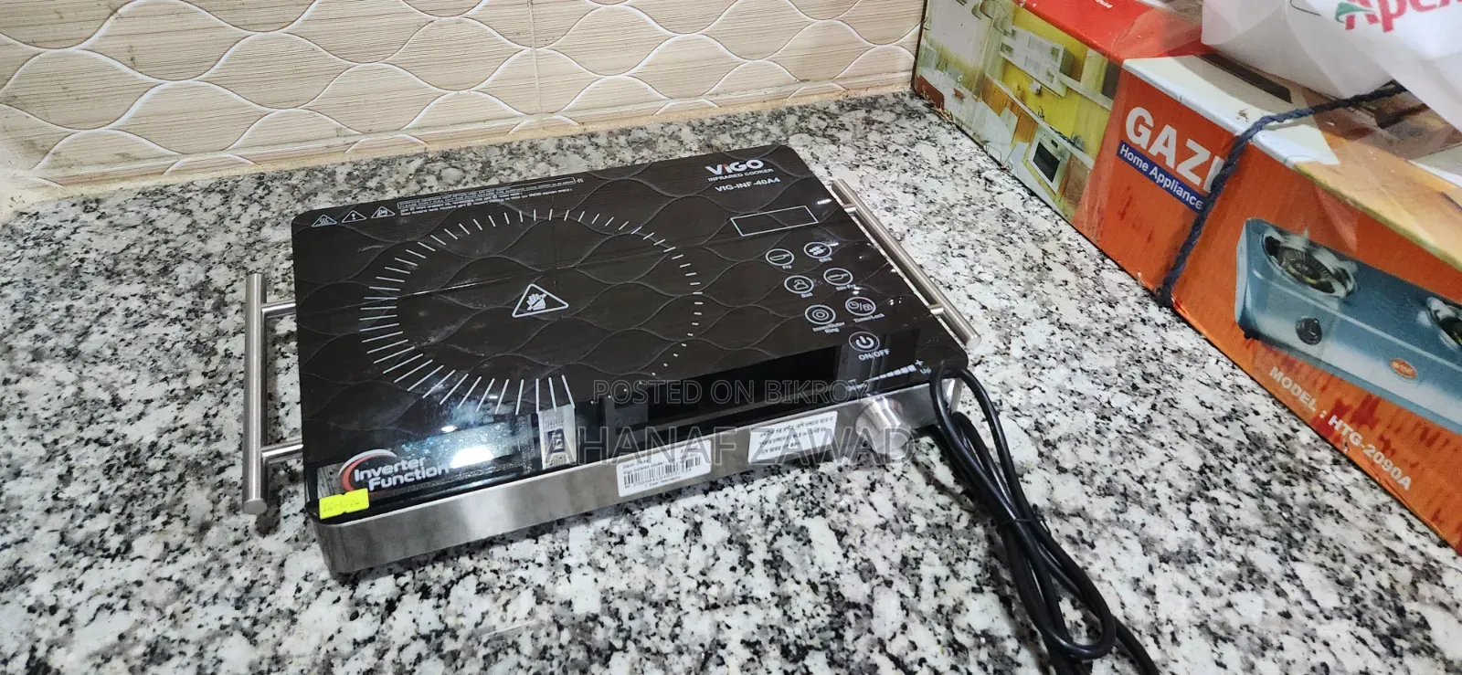 Vigo 40A4 Eco Induction Cooker (New Condition)