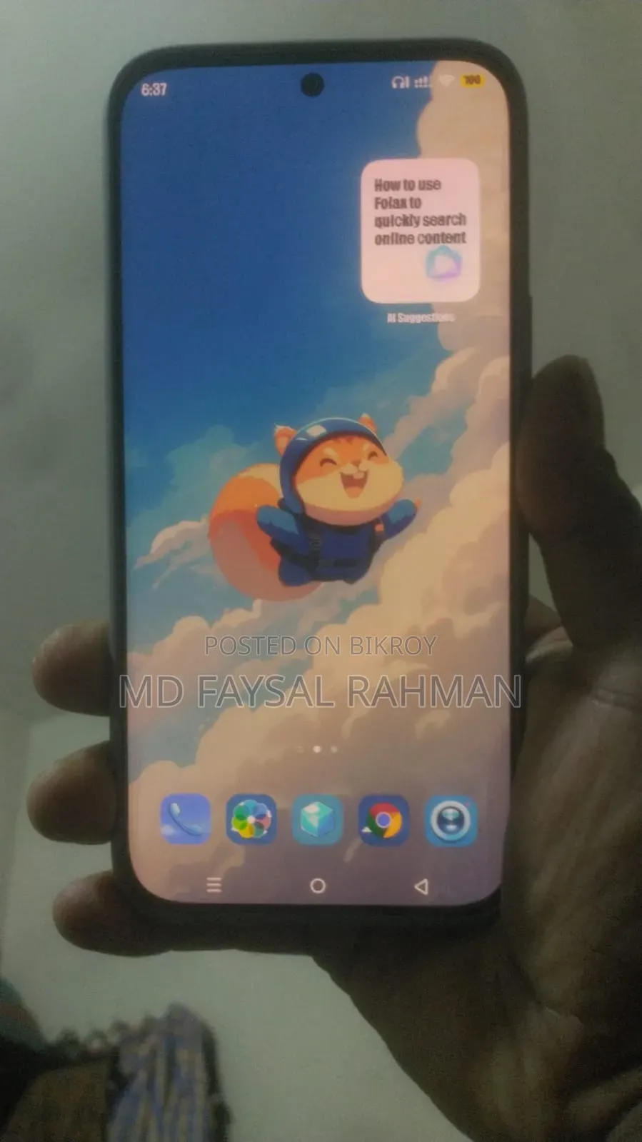 New Infinix Note Edge 256 GB Silver