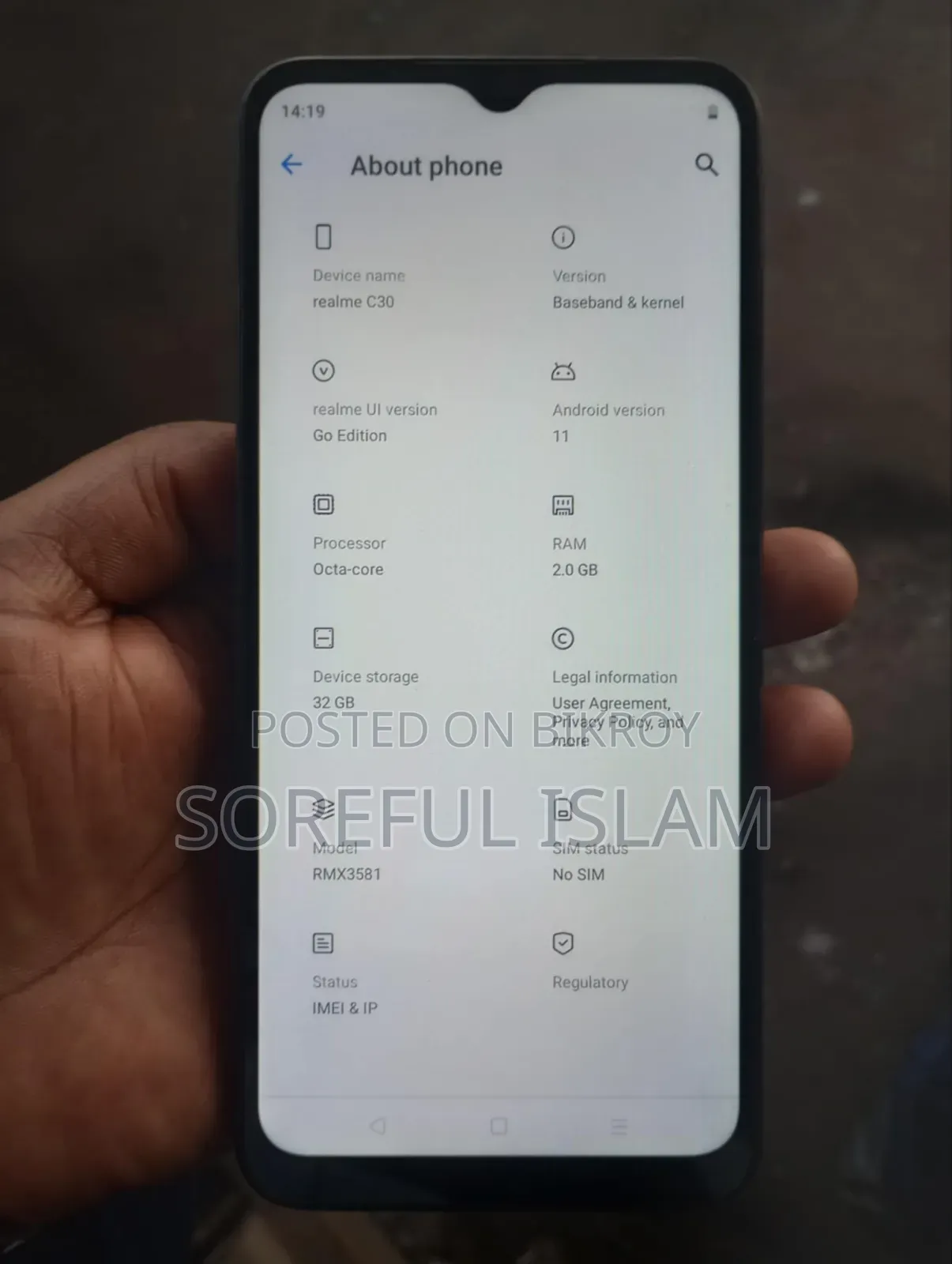 Realme C30 32 GB
