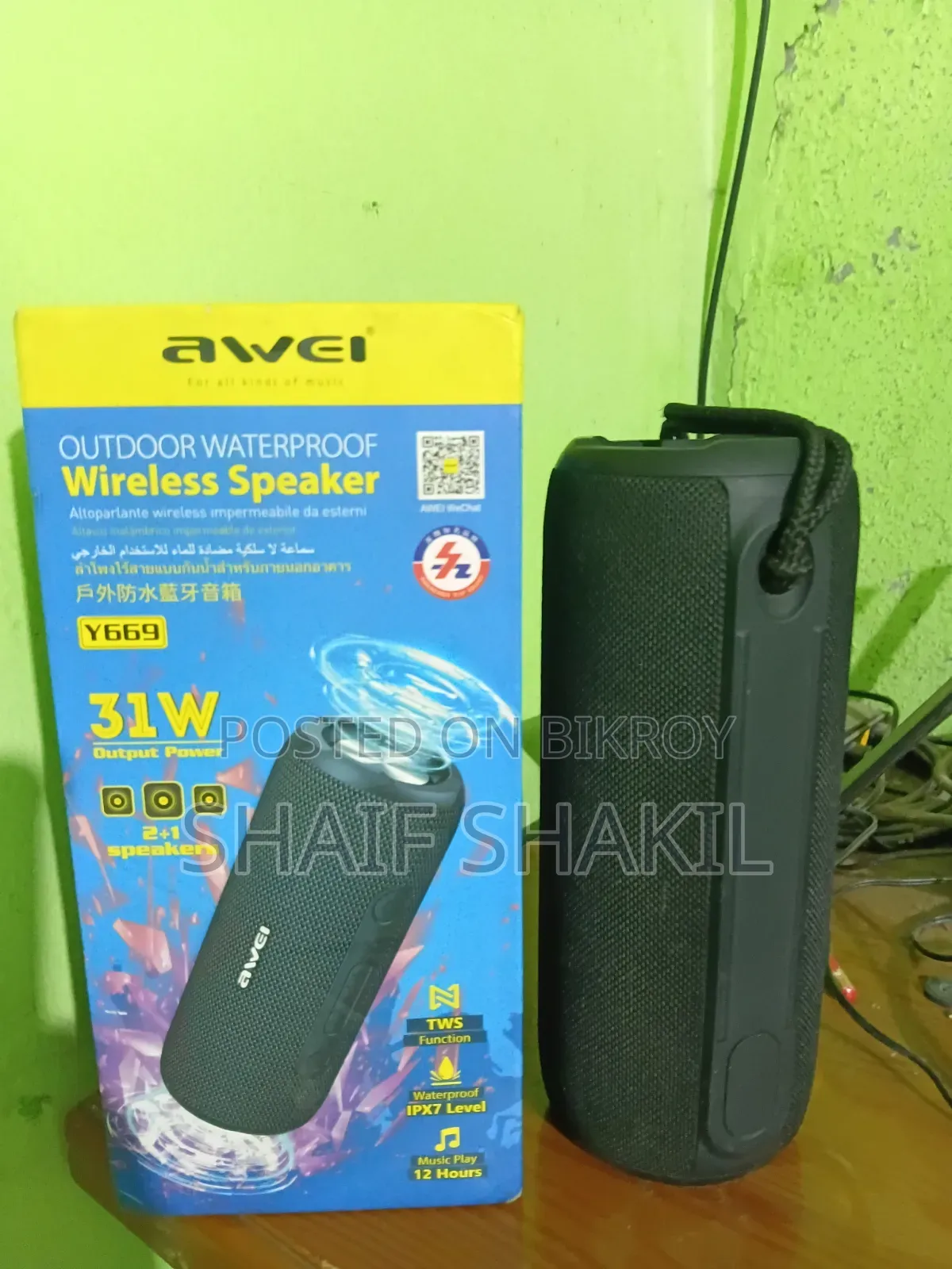 Awei Y669 Bluetooth Speaker