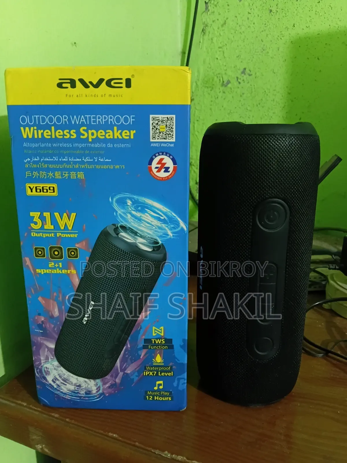 Awei Y669 Bluetooth Speaker