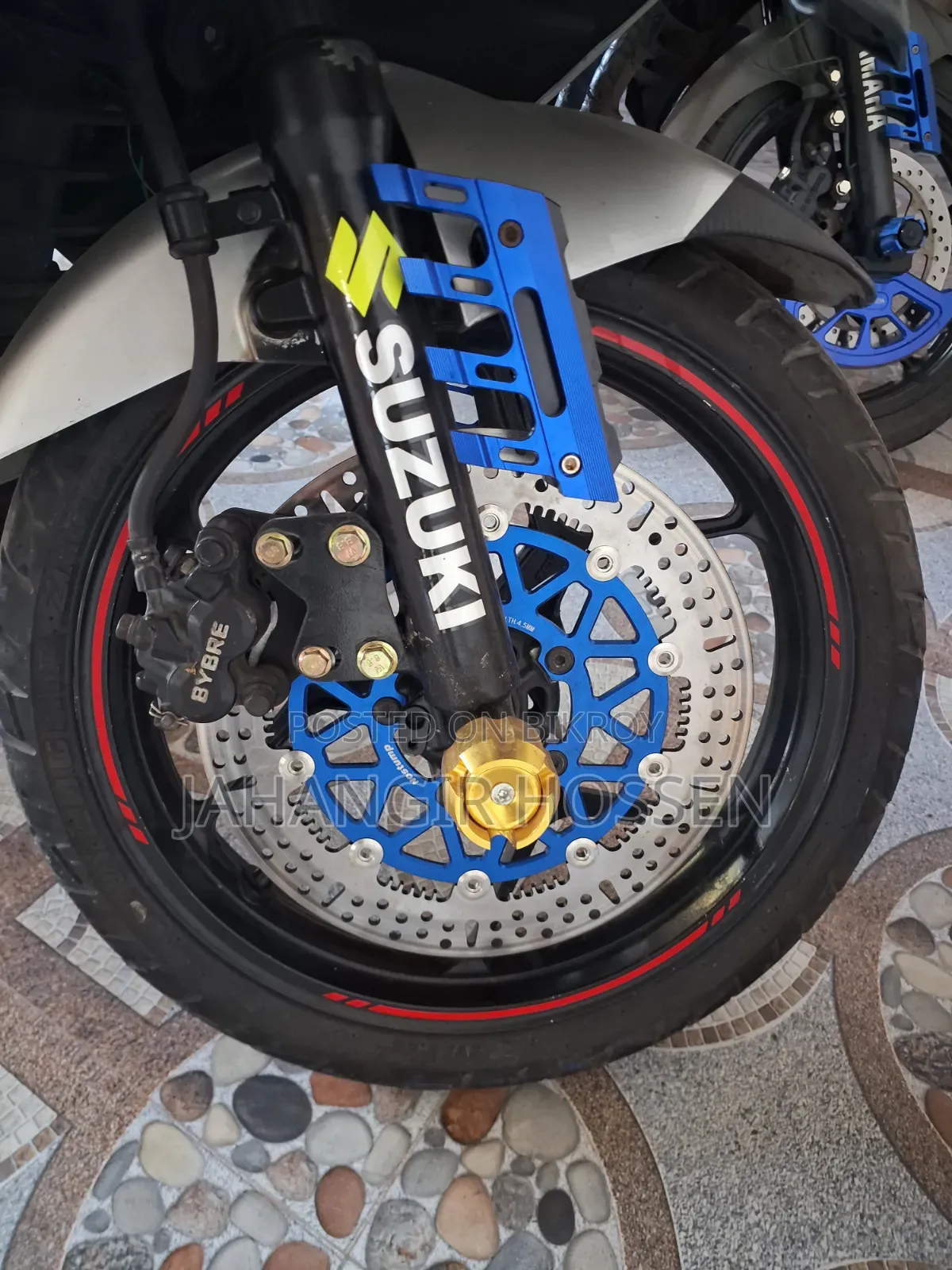 Blue 2022 Suzuki Gixxer SF