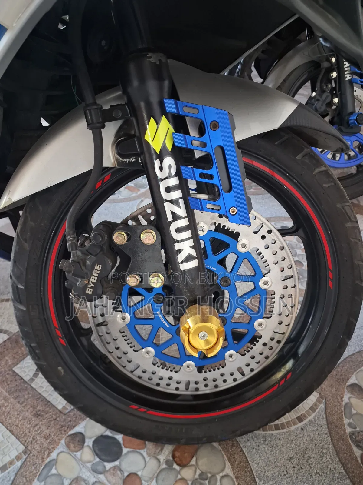 Blue 2022 Suzuki Gixxer SF