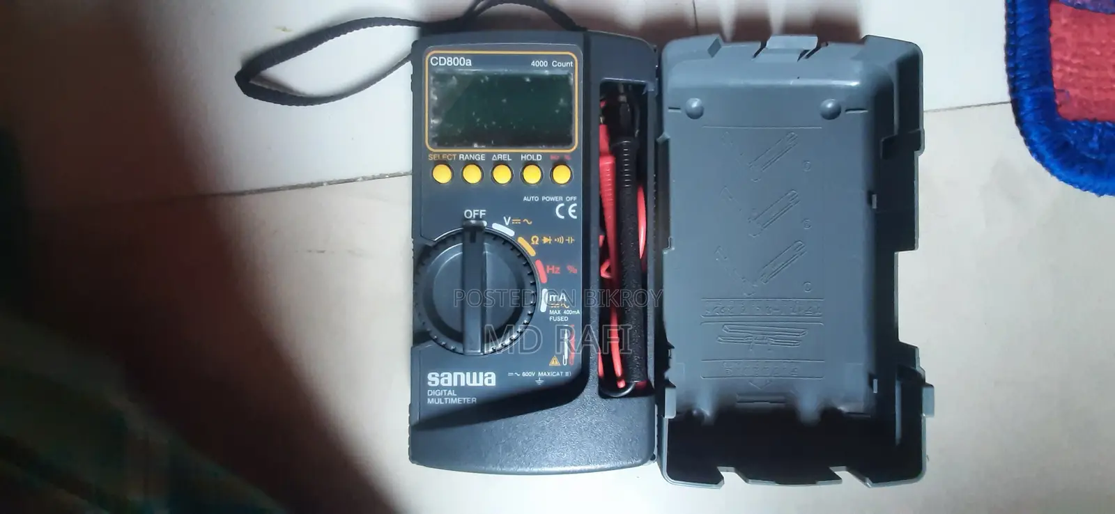 Digital Multimeter CD800a