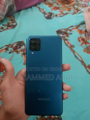 স্যামসাং গ্যালাক্সি এ১২ ১২৮ জিবি কালো