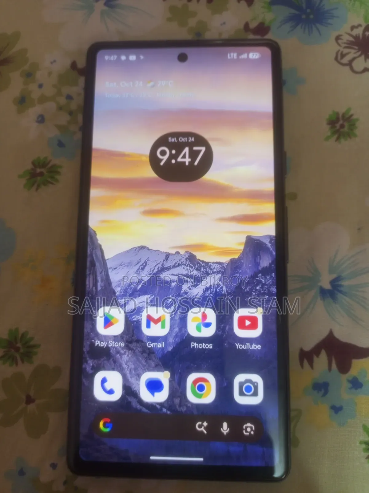 Google Pixel 7a 128 GB Black