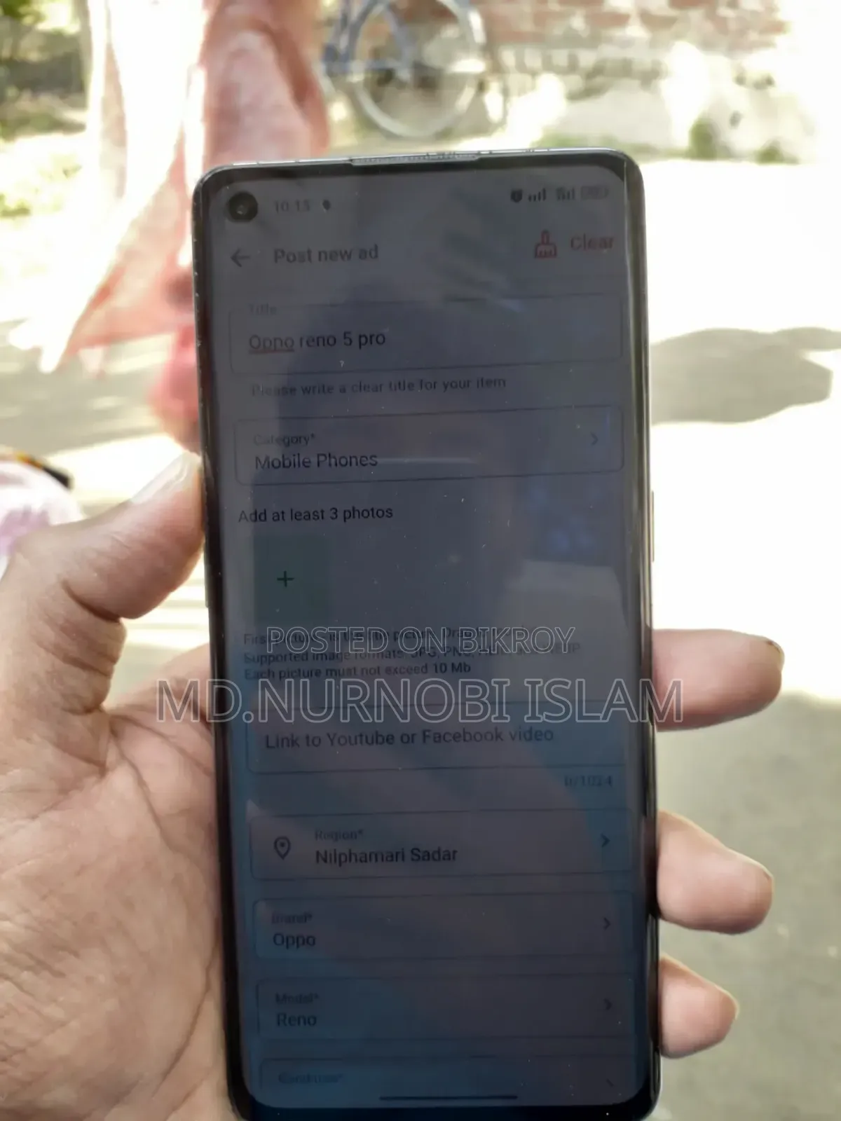 Oppo Reno 256 GB Gold