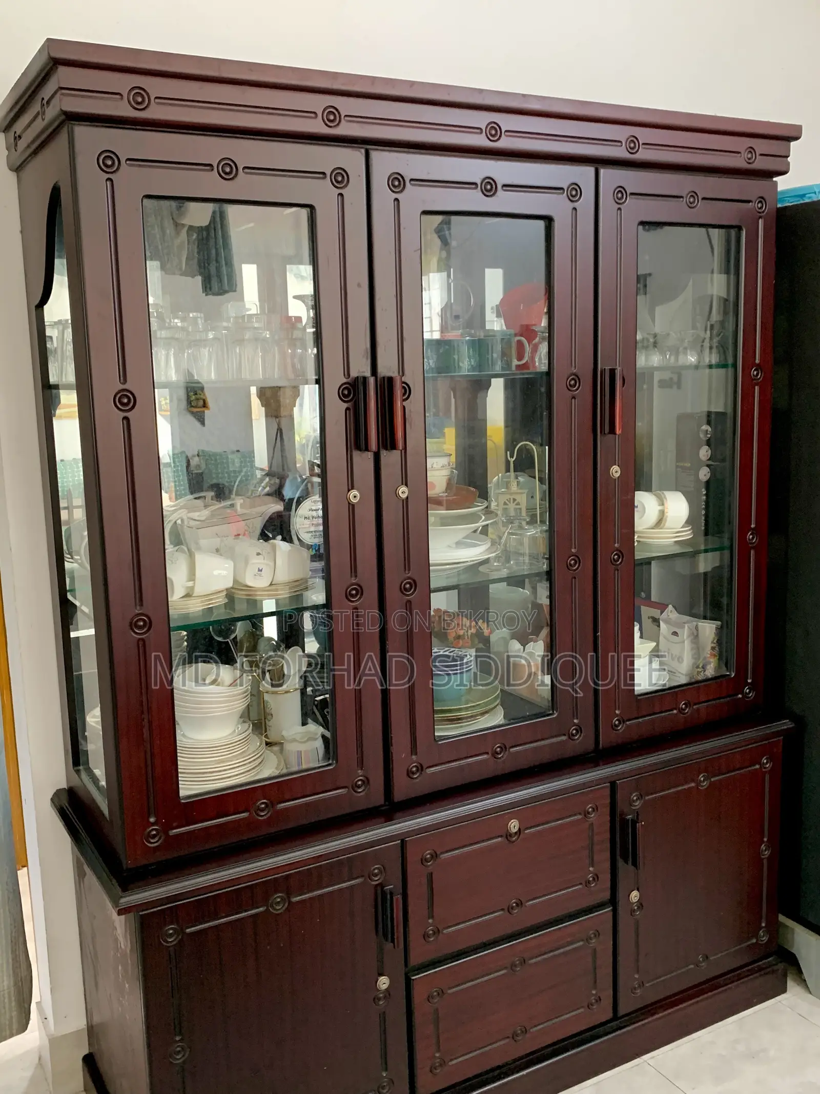 Malaysian Wooden Showcase for Sale