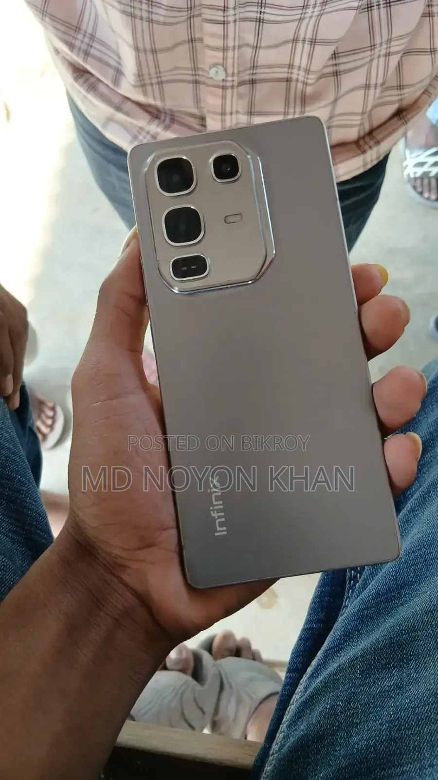 ইনফিনিক্স নোট ৫০ প্রো ফোরজি ২৫৬ জিবি রূপালি