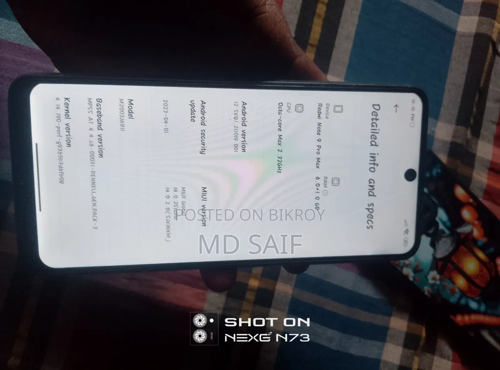 Xiaomi Redmi Note 9 Pro 64 GB