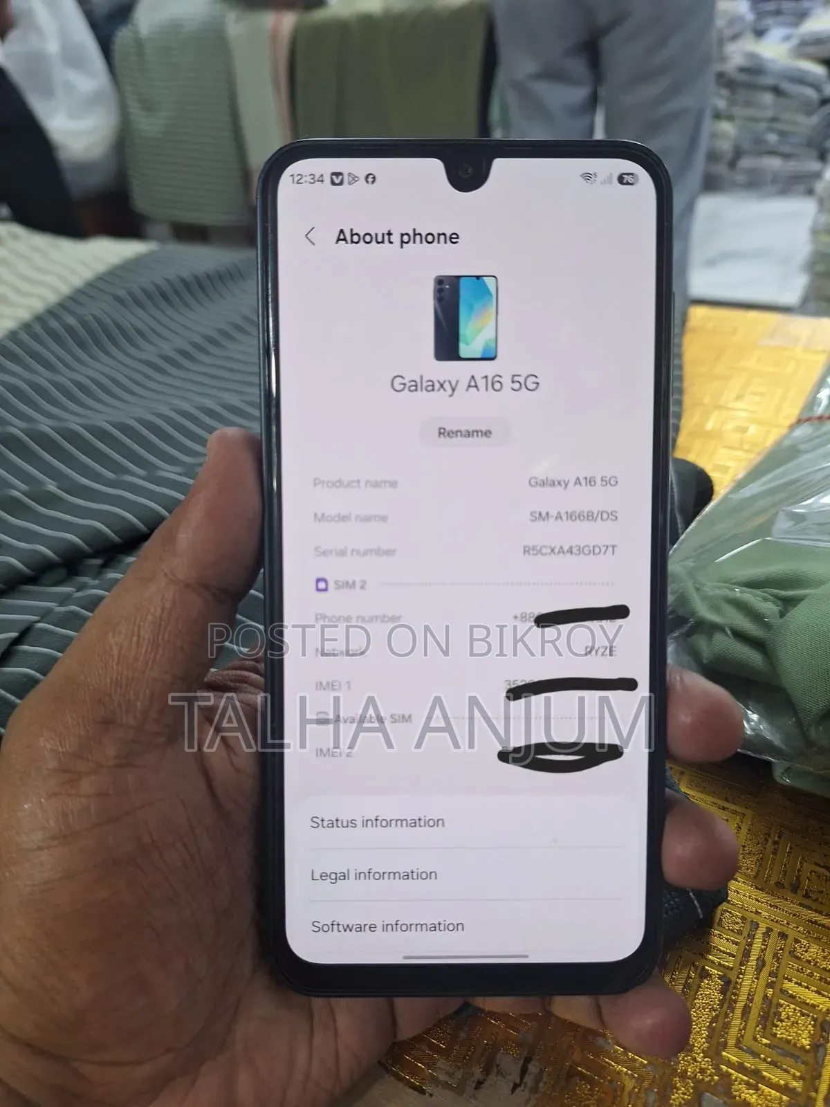 Samsung Galaxy A16 5G 128 GB Blue