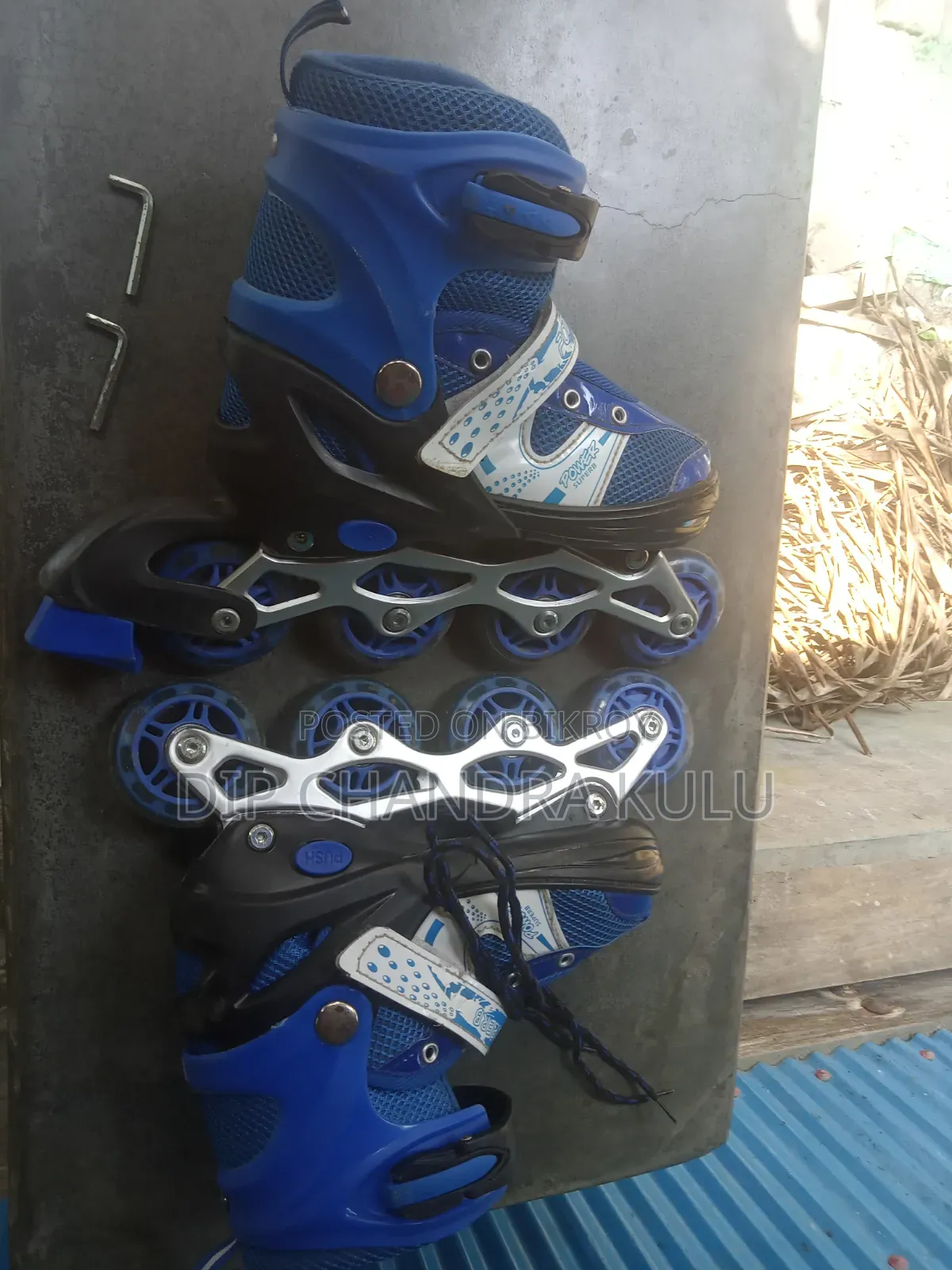 Roller skates. Very smooth. Easy to ride.