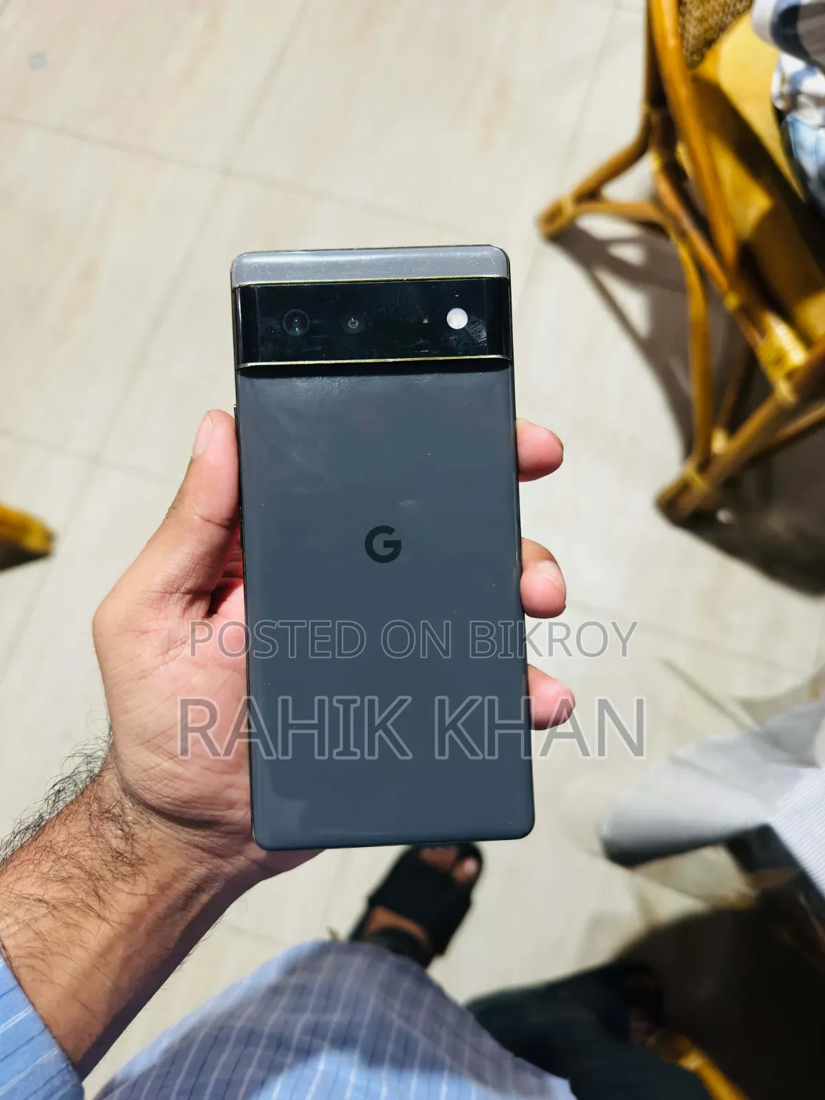 গুগল পিক্সেল ৬ ১২৮ জিবি ব্ল্যাক