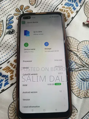 Oppo F17 Pro 128 GB Blue