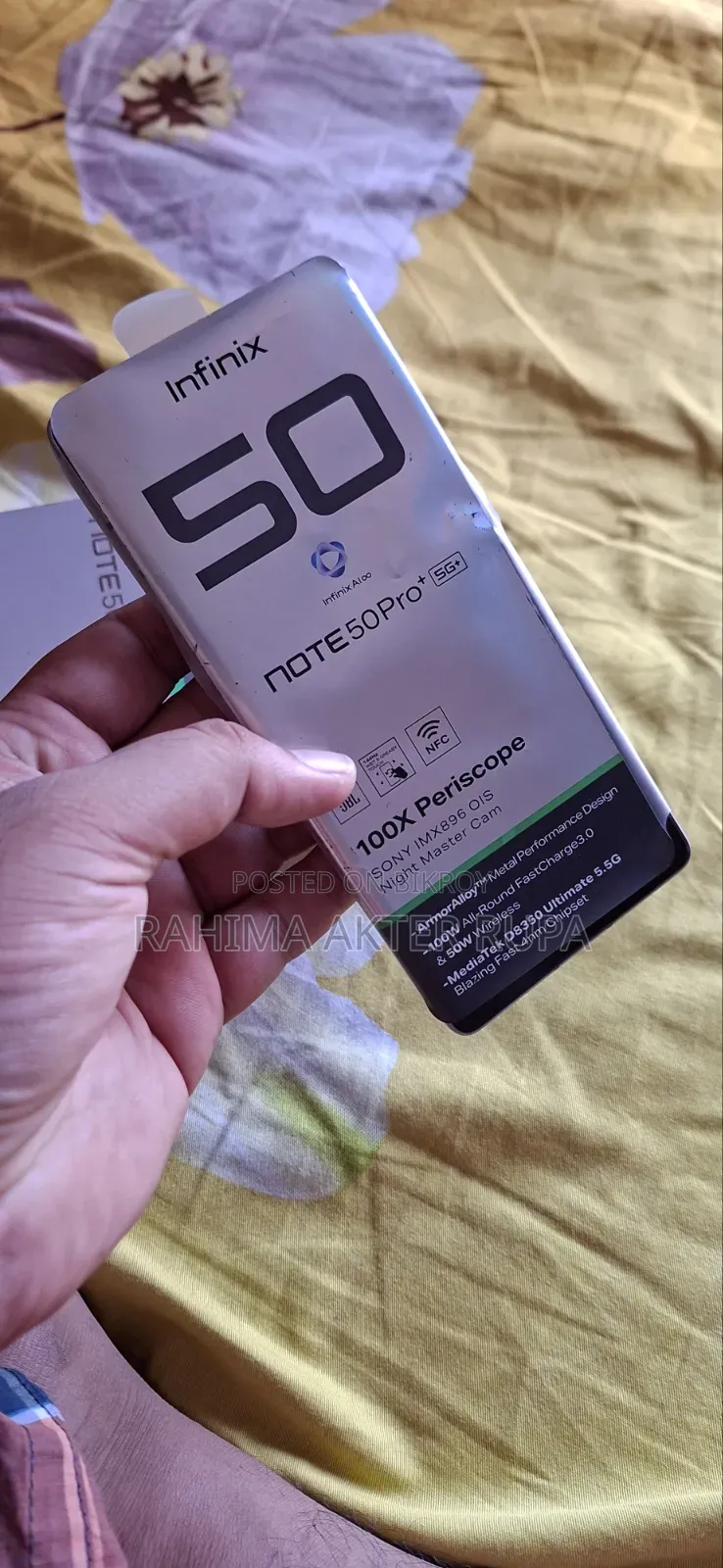 Infinix Note 50 Pro+ 256 GB Gold