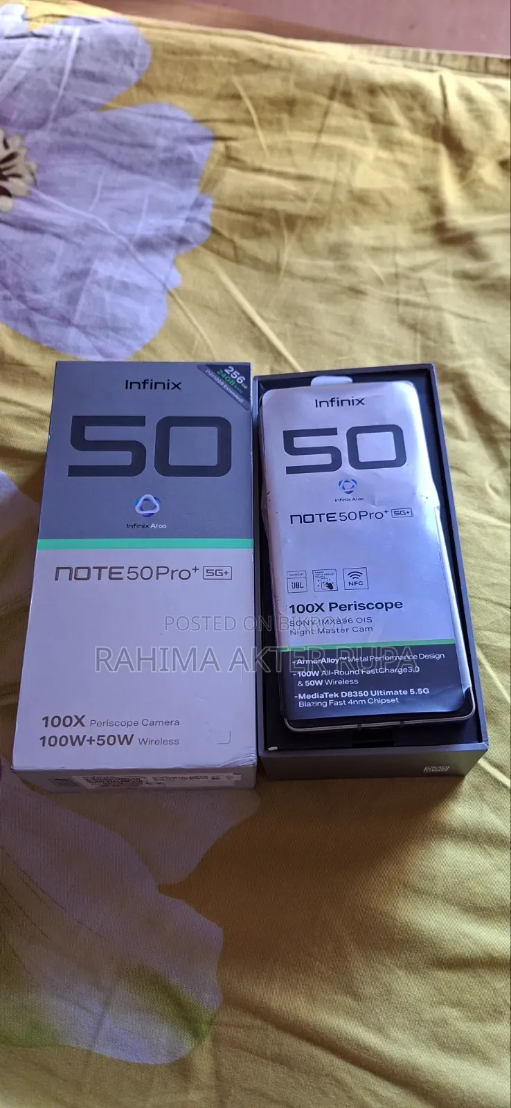 Infinix Note 50 Pro+ 256 GB Gold