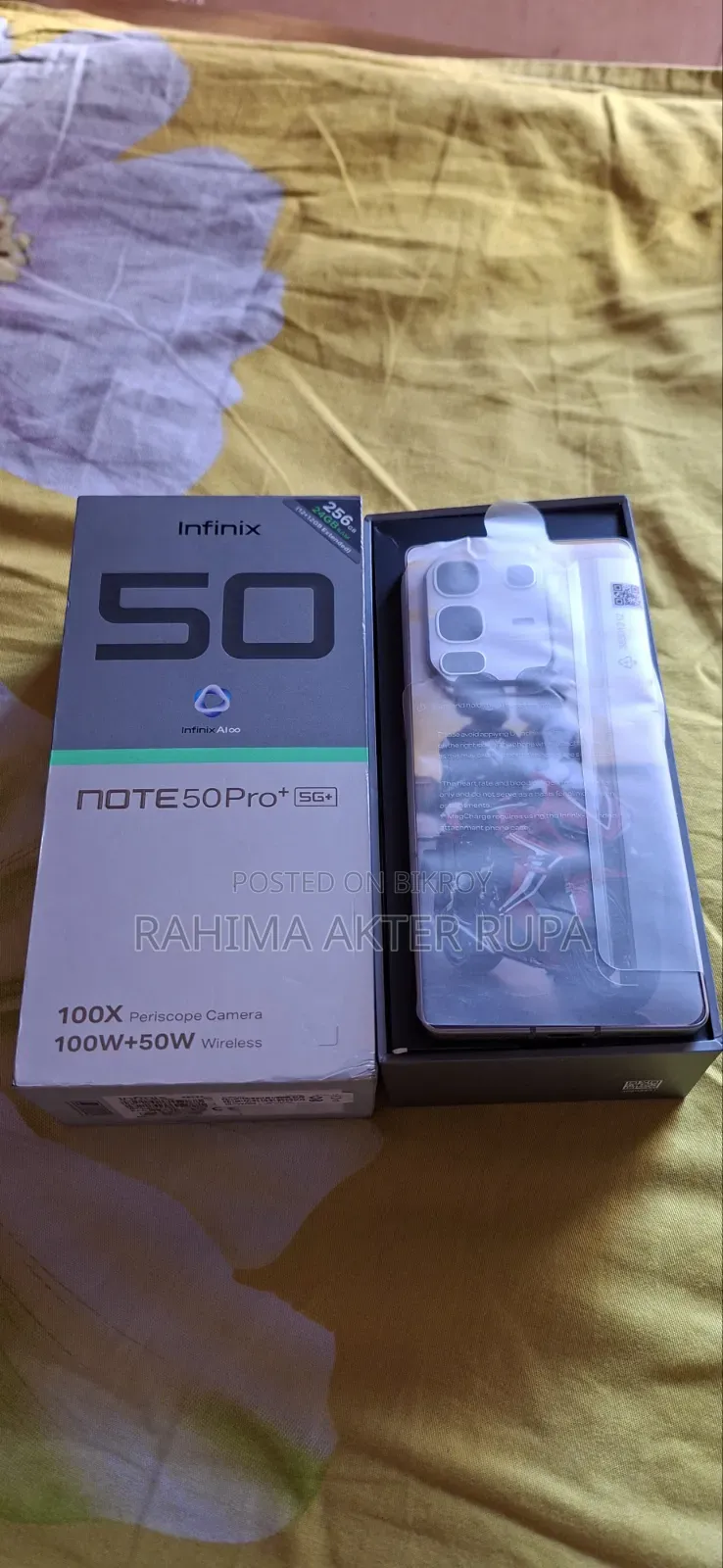 Infinix Note 50 Pro+ 256 GB Gold