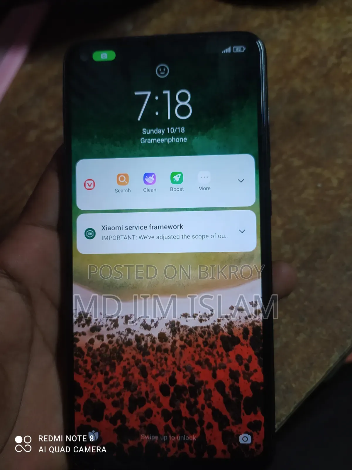 Xiaomi Redmi Note 9 128 GB Black