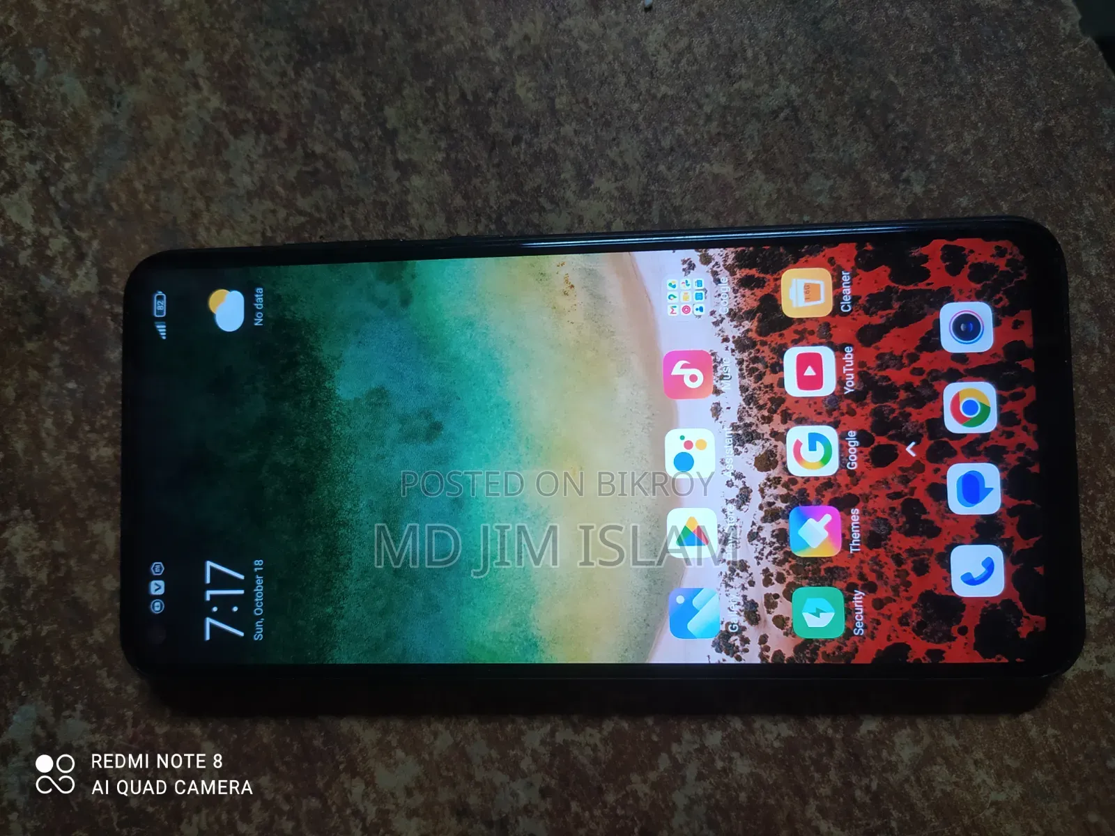 Xiaomi Redmi Note 9 128 GB Black