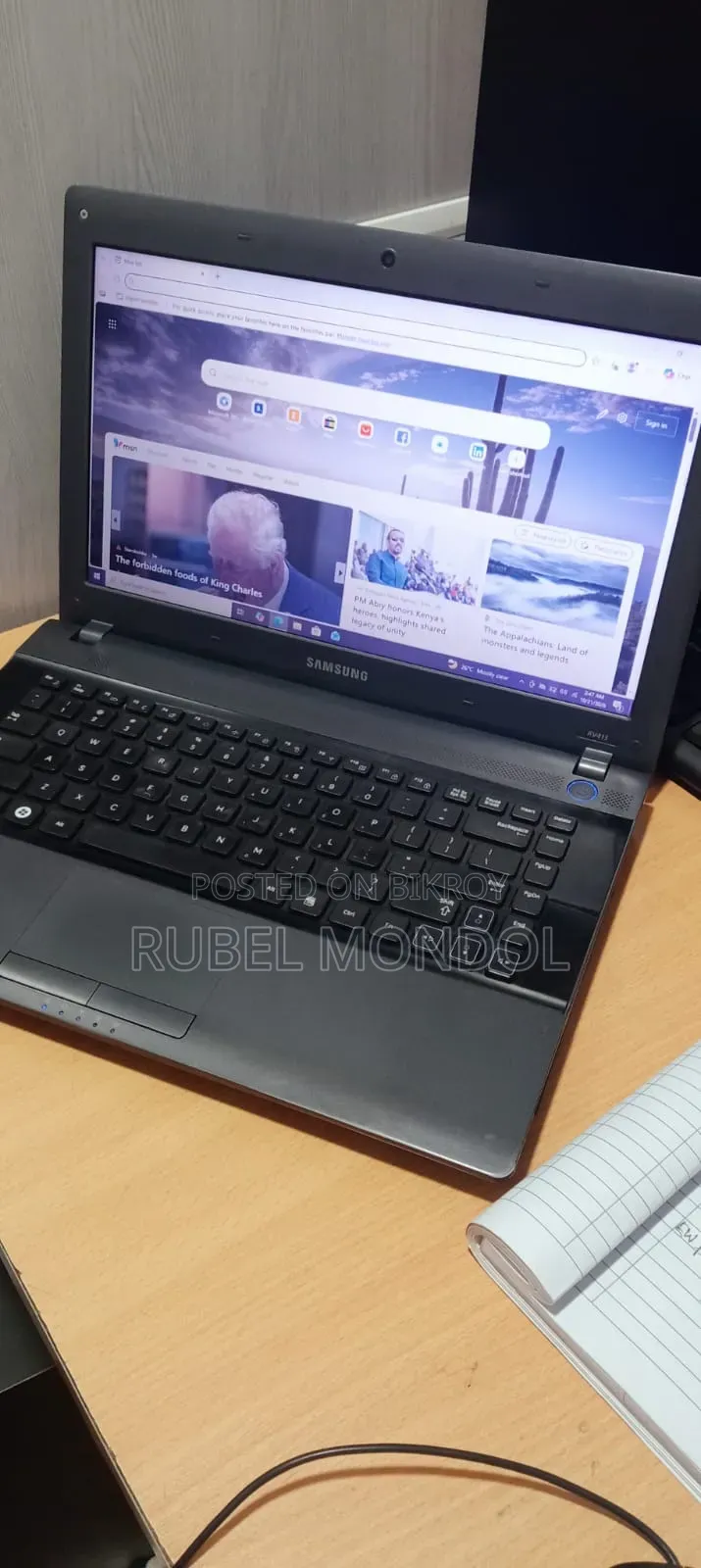 Laptop Samsung 4GB AMD HDD 500GB