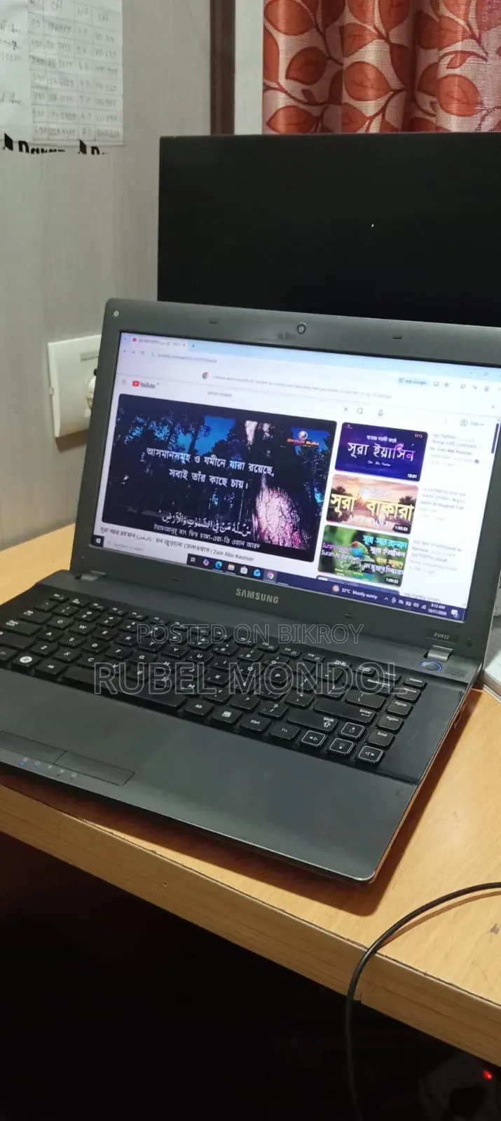 Laptop Samsung 4GB AMD HDD 500GB