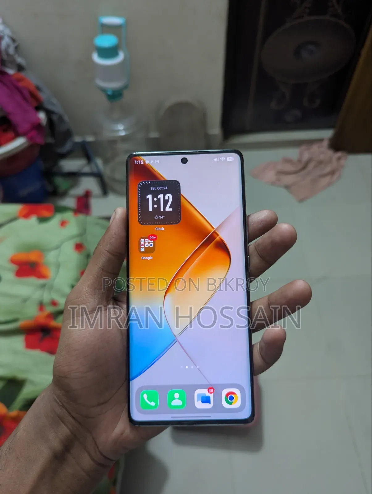 Infinix Note 40 Pro 256 GB Gold