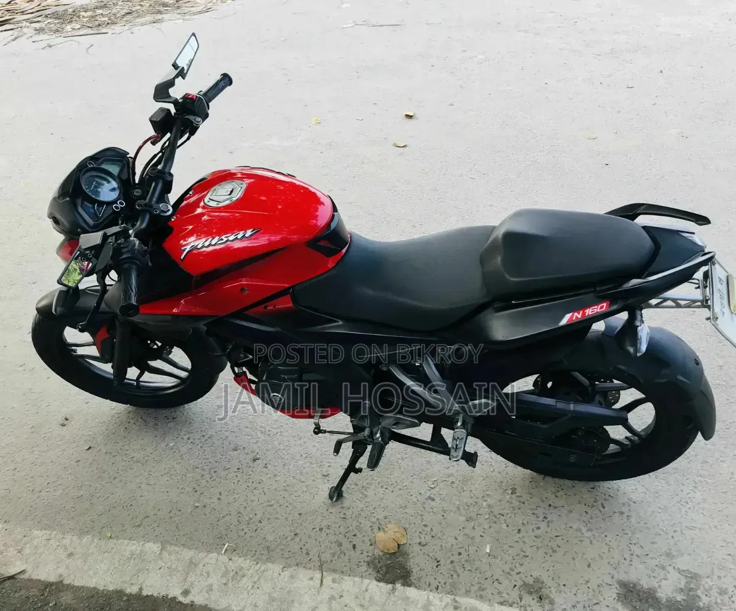 Bajaj Pulsar NS 160 2021 Red