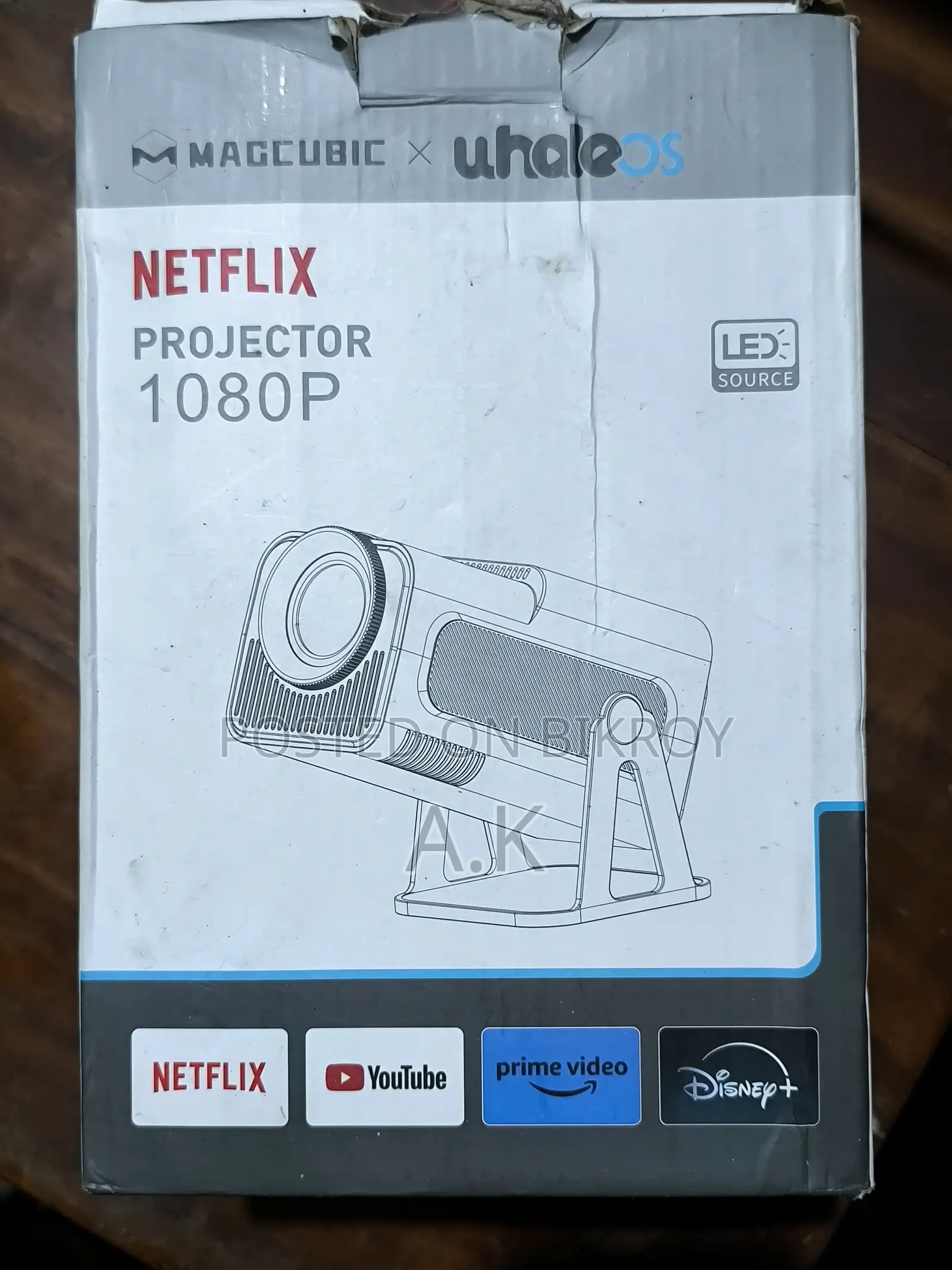 MAGCUBIC-HY320 WhaleOS Smart Projector 1080P – Excellent Condition