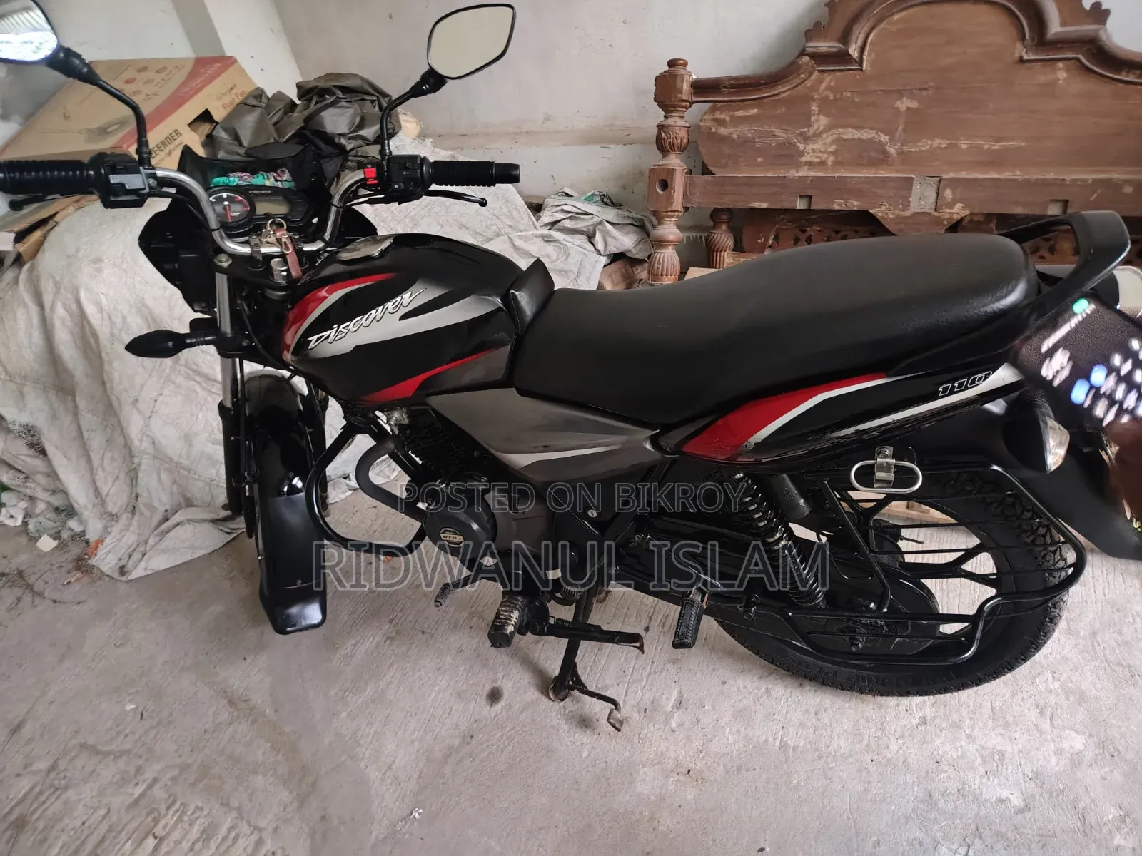 Bajaj Discover 110 2019 Black