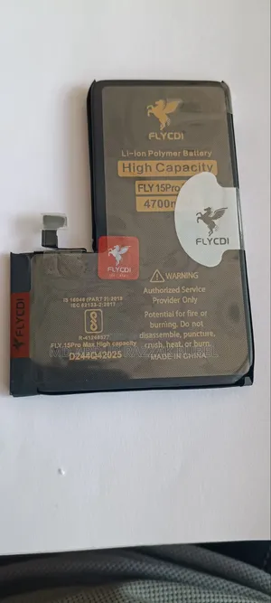 iPhone 15 Pro Max FLYCDI High Capacity Battery