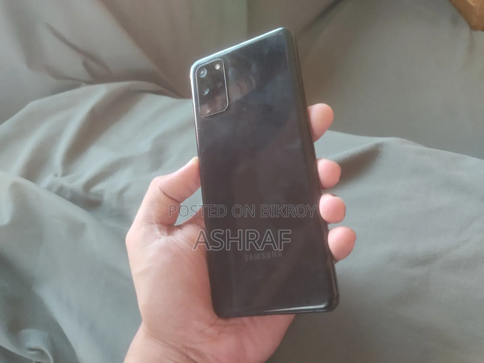 স্যামসাং গ্যালাক্সি এস২০+ ১২৮ জিবি কালো