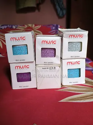 (Music) Mini Speaker Brand Sound System. Smooth Sound and Beat.