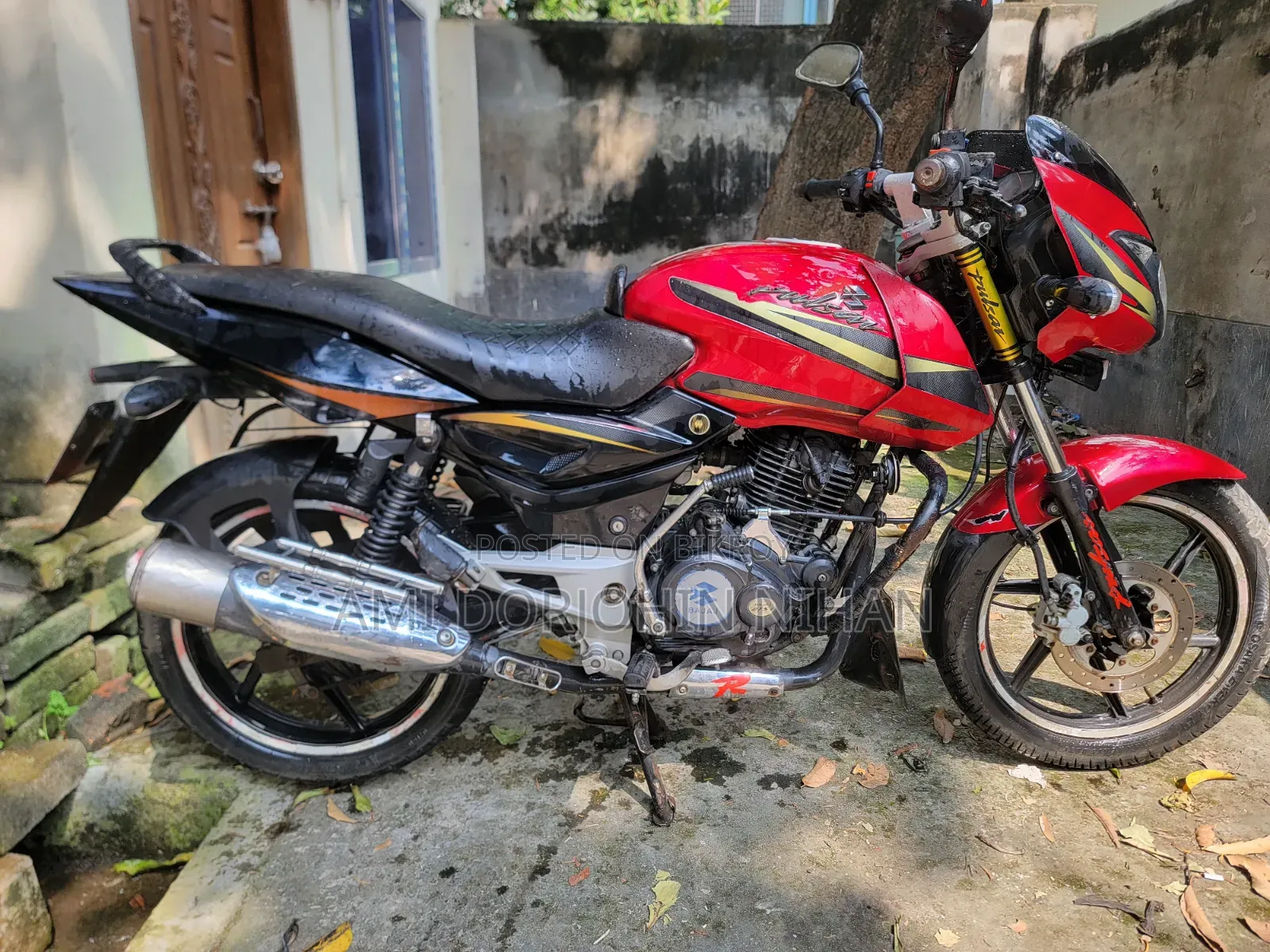 বাজাজ পালসার ১৫০ ২০১০ লাল