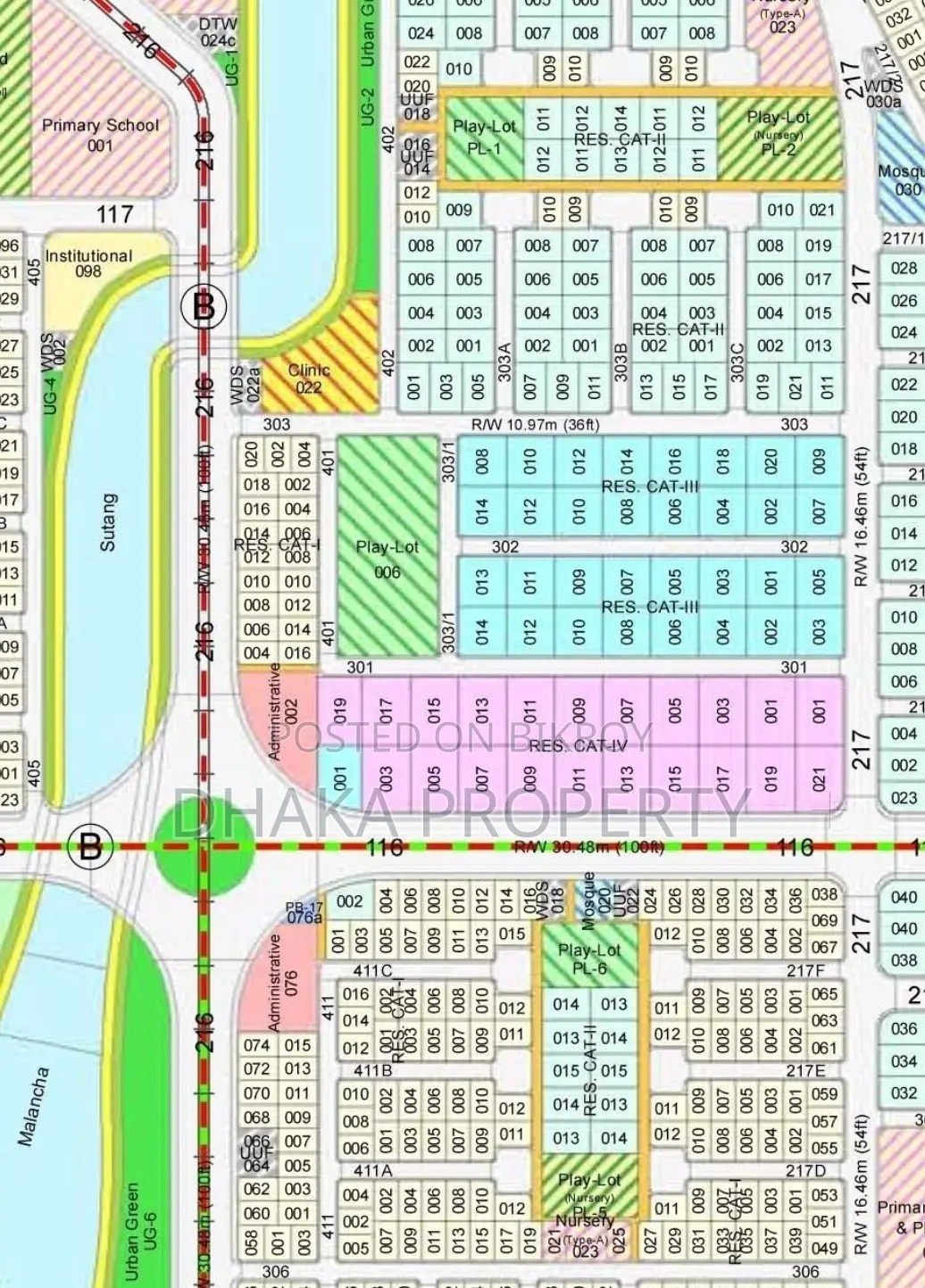 7.5 Katha South Facing Near Park at Sector 22
