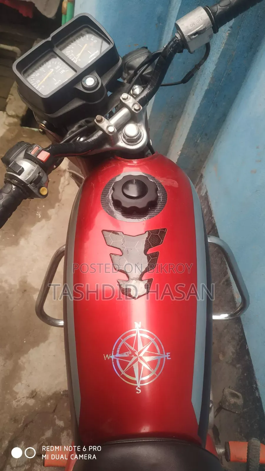 Motorcycle 1998 Red