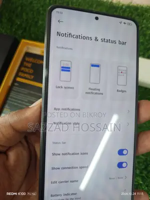 শাওমি পোকো এফ৩ ২৫৬ জিবি ব্ল্যাক