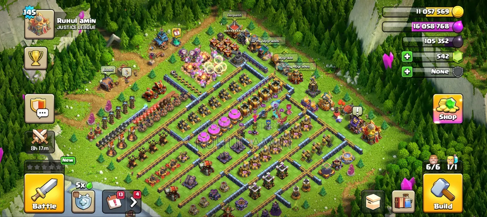 COC TH 16 (15 MX) for Sell