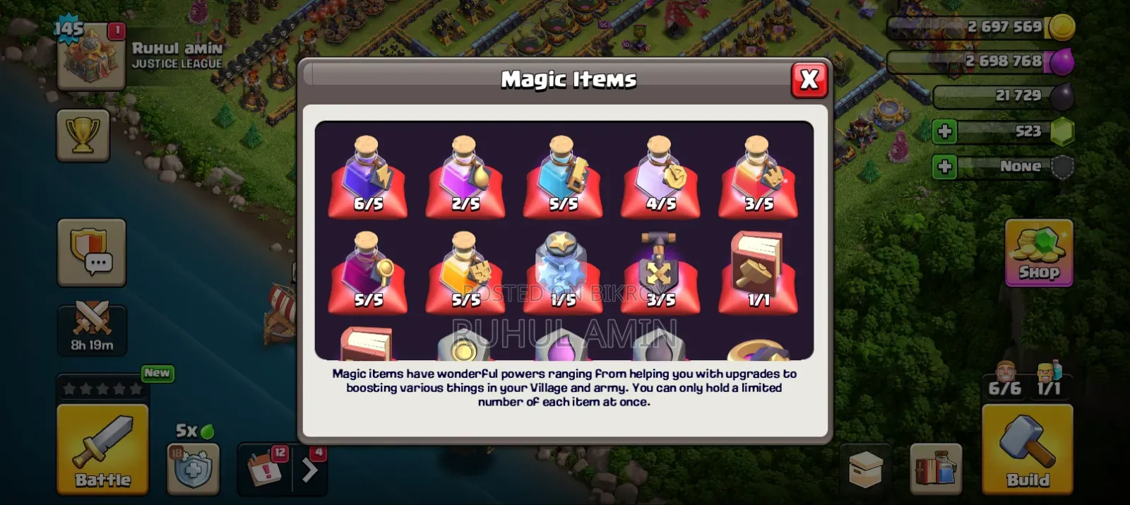 COC TH 16 (15 MX) for Sell