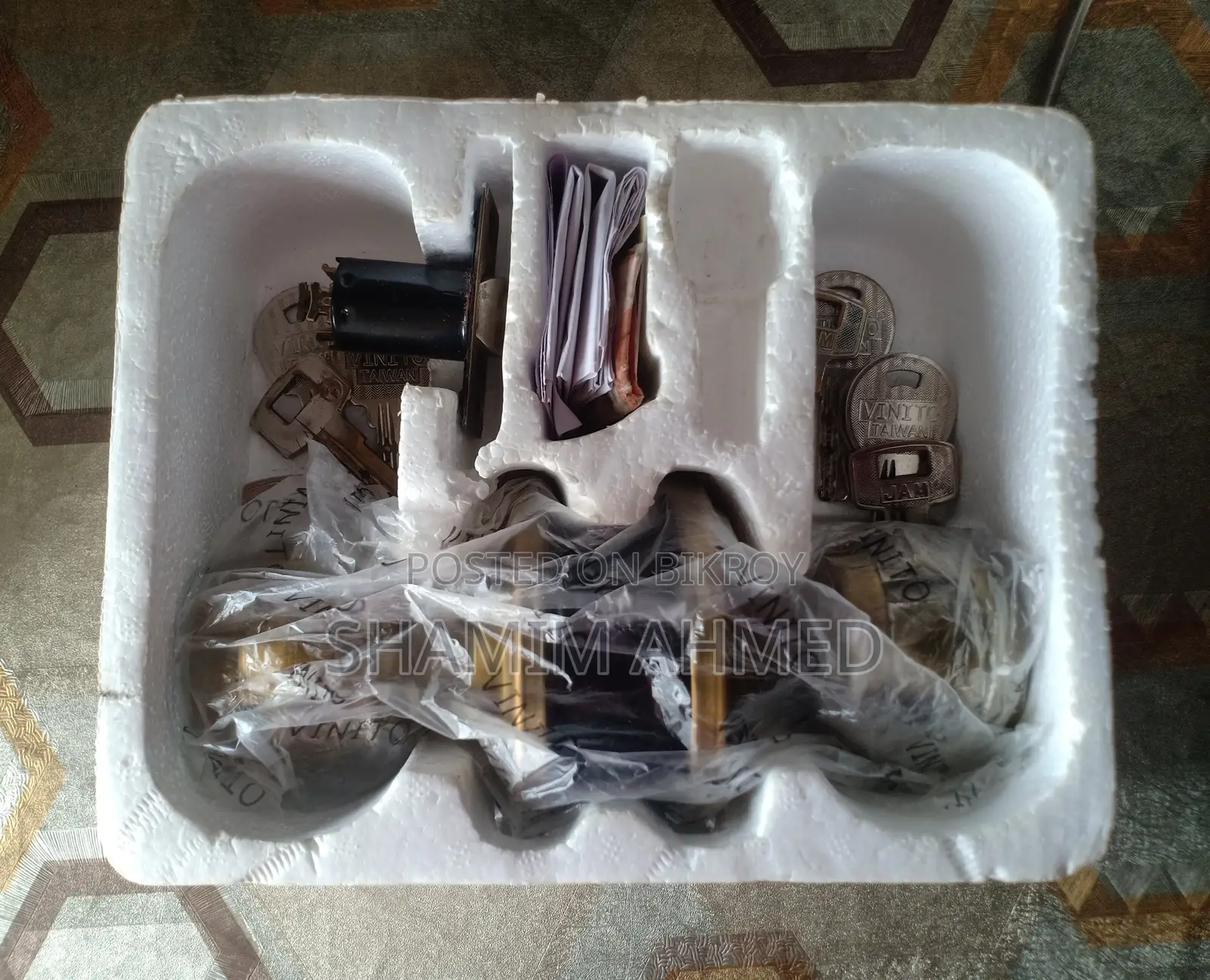 8-Key Original Taiwan Round Door Lock