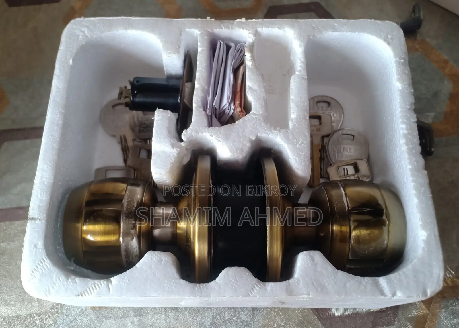 8-Key Original Taiwan Round Door Lock