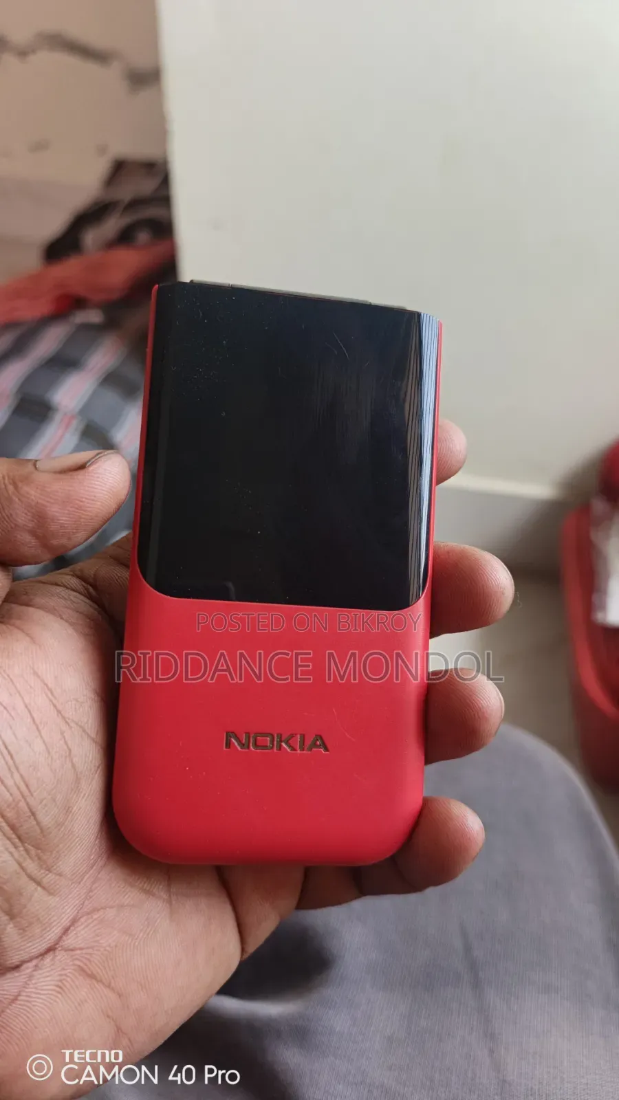 New Nokia 2720 Flip 512 GB Red
