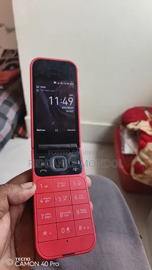 New Nokia 2720 Flip 512 GB Red