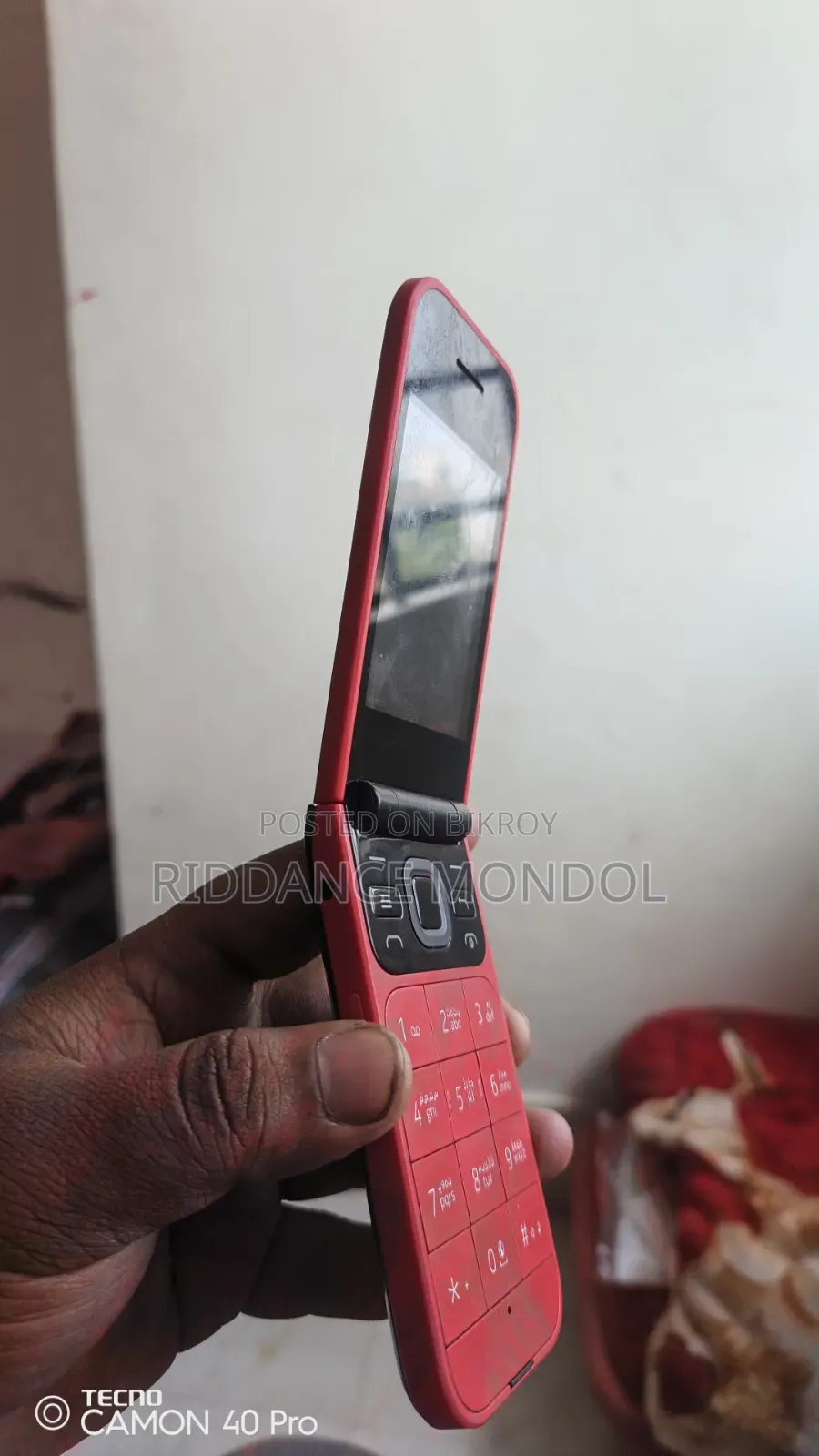 New Nokia 2720 Flip 512 GB Red