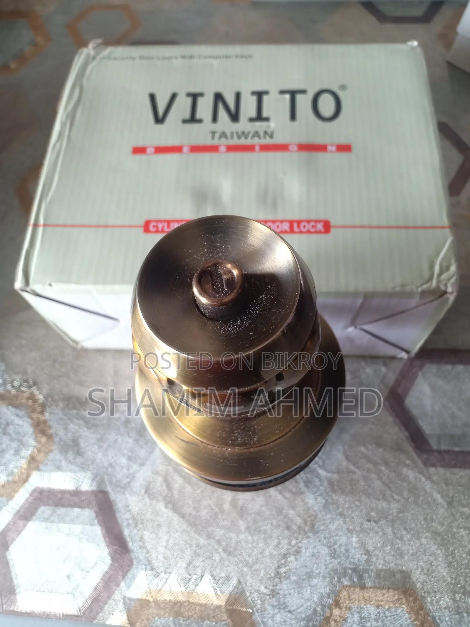 8-Key Original Taiwan Round Door Lock