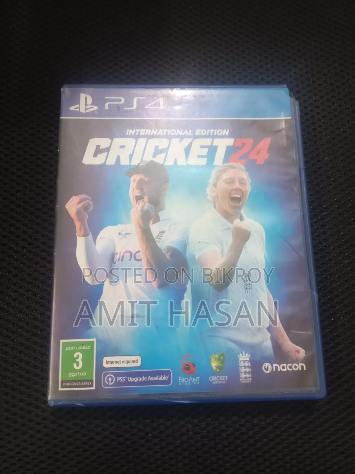 পিএস৪ গেমস ডিস্ক ক্রিকেট ২৪