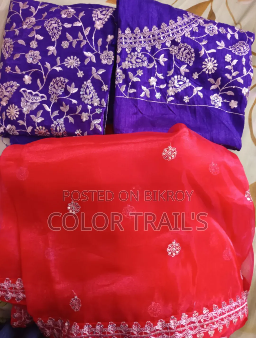 Organza Silk Indian Saree