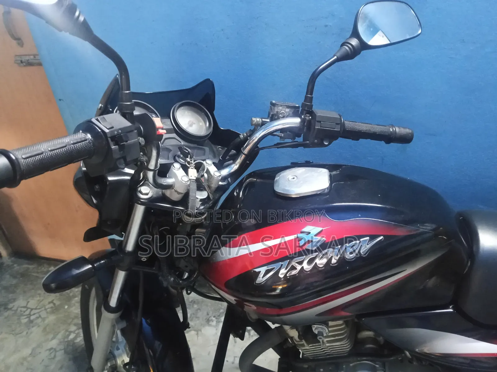 Bajaj Discover 125 2017 Black