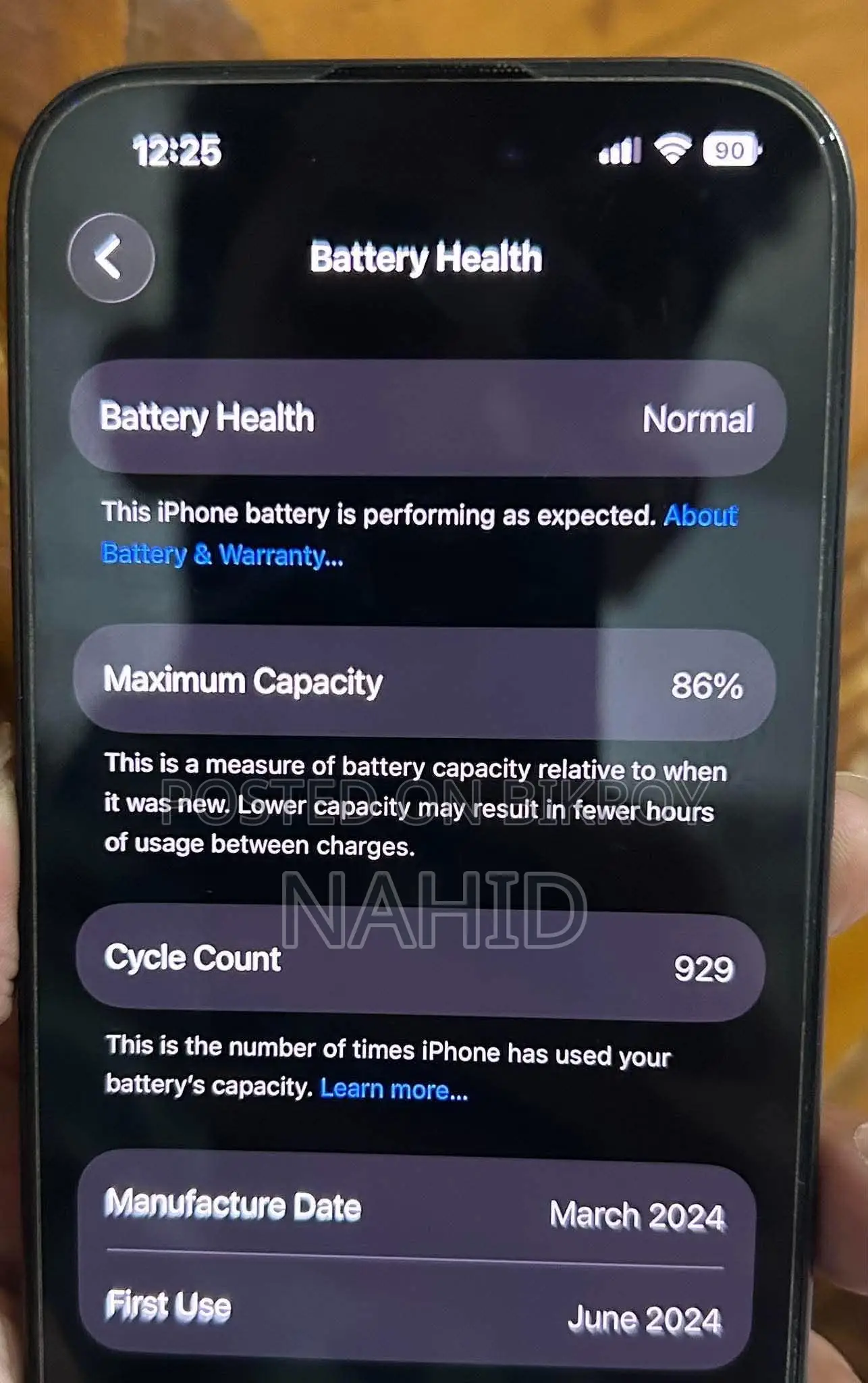 Apple iPhone 15 Pro 256 GB Black