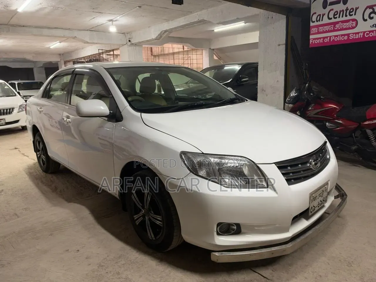 Toyota Axio 1.5 Liter G 2-Wheel Drive 2010 White